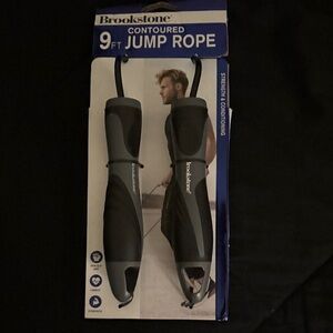 Brookstone Black and Gray Jump Rope